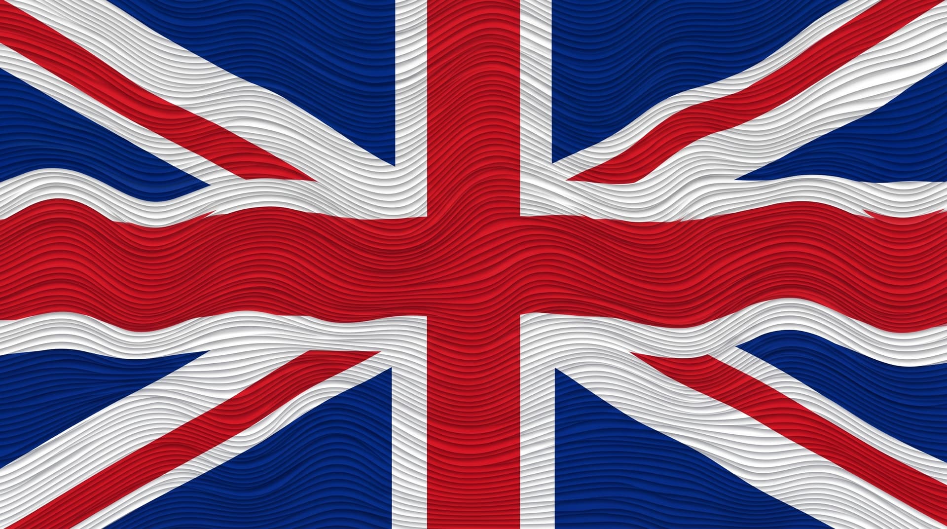 Textured Union Jack artwork